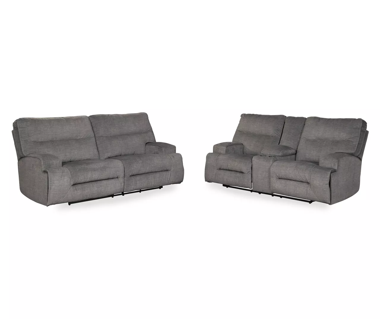 Coombs Charcoal Reclining Sofa 4 Coombs Charcoal Reclining Sofa - Image 2