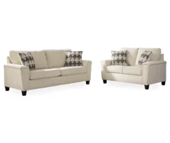 Abinger Cream Loveseat 15 Abinger Cream Loveseat -Home Furniture 810519727 810519731
