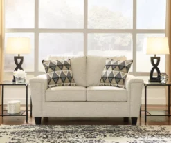 Abinger Cream Loveseat 11 Abinger Cream Loveseat -Home Furniture 810519731 4