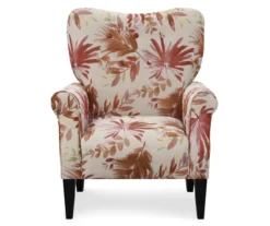 Willow River Lincoln Floral Accent Chair -Home Furniture 810519968 1