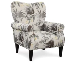Willow River Lincoln Floral Accent Chair -Home Furniture 810519969 2