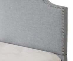 Lombard Light Gray California King Upholstered Bed -Home Furniture 810519985 3