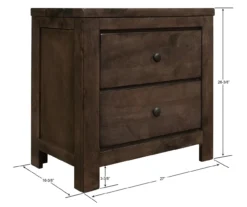 Florence 2-Drawer Nightstand 21 Florence 2-Drawer Nightstand -Home Furniture 810519987 5
