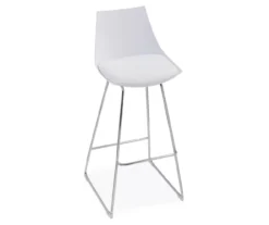 30" Thomas White Bar Stools, 2-Pack -Home Furniture 810520066 6