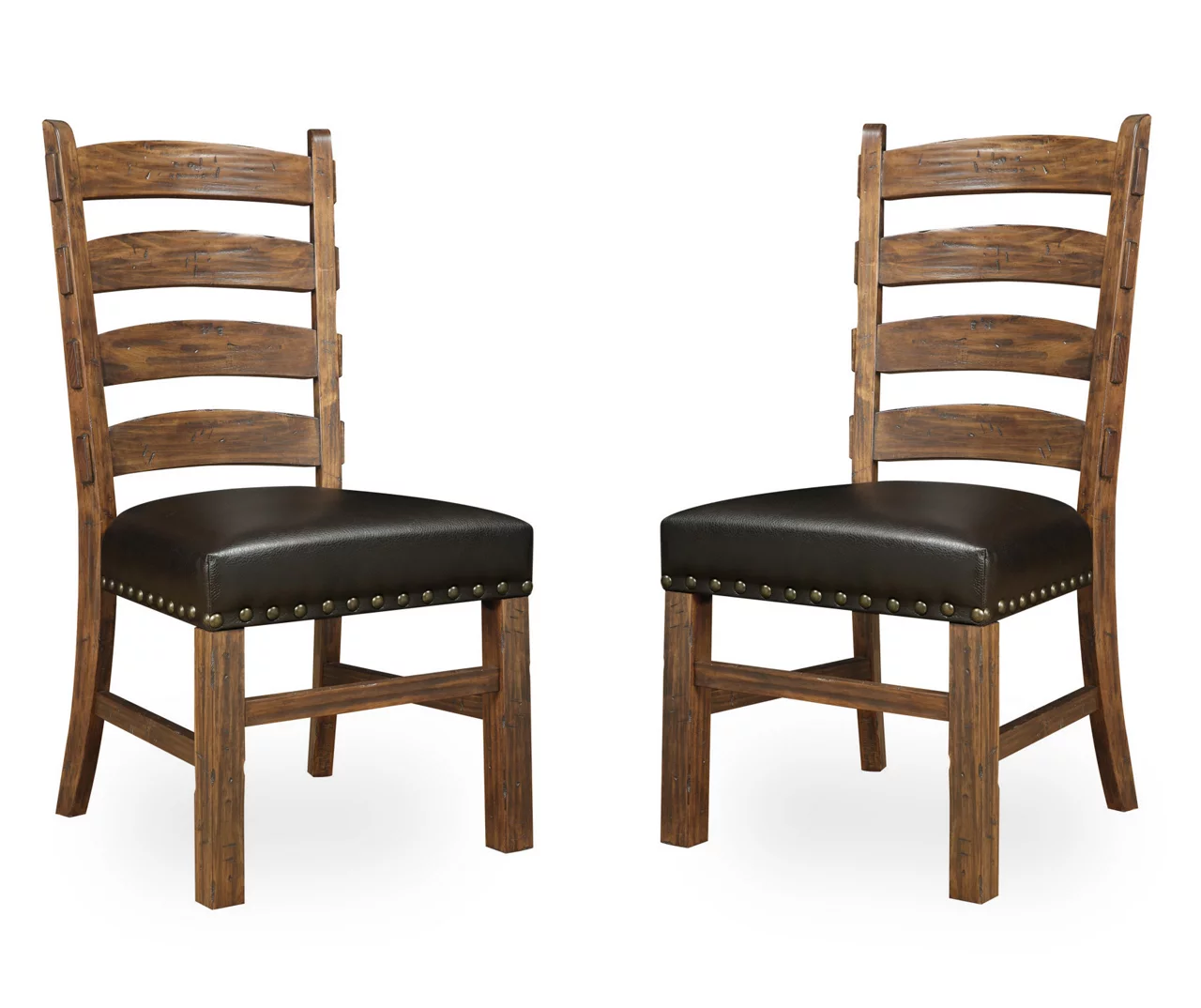 Napa Ladder Back Dining Chairs, 2-Pack 3 Napa Ladder Back Dining Chairs, 2-Pack