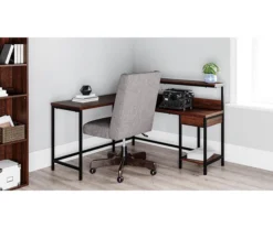 Camiburg L-Shaped Corner Desk -Home Furniture 810523822 5