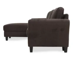 Waverley Coffee Brown Sectional -Home Furniture 810524581 4