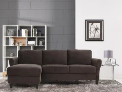 Waverley Coffee Brown Sectional -Home Furniture 810524581 61