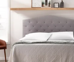 Brookside Curved Edge Upholstered Headboard -Home Furniture 810527114 2