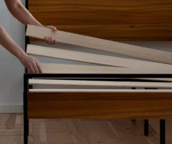 Brookside Metal & Wood Platform Bed -Home Furniture 810527133 810527134 810527135 810527132 3