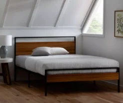 Brookside Metal & Wood Platform Bed -Home Furniture 810527133 810527134 810527135 810527132 5