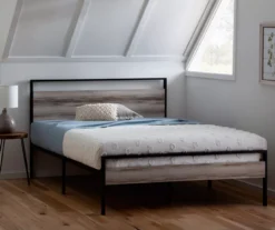 Brookside Metal & Wood Platform Bed -Home Furniture 810527136 810527137 810527138 810527139 4