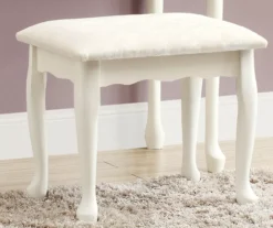 Antique White 2-Piece Mirror Vanity Set -Home Furniture 810527351 4