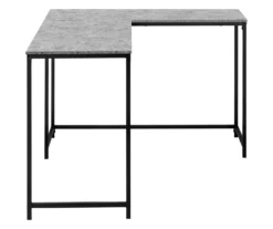 Monarch L-Shaped Metal Corner Desk 28 Monarch L-Shaped Metal Corner Desk -Home Furniture 810527367 5