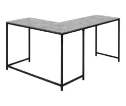Monarch L-Shaped Metal Corner Desk 27 Monarch L-Shaped Metal Corner Desk -Home Furniture 810527367 6