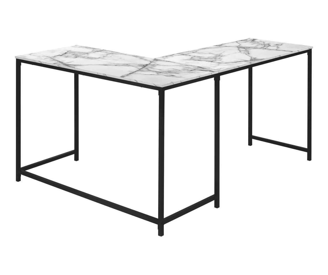 Monarch L-Shaped Metal Corner Desk 17 Monarch L-Shaped Metal Corner Desk - Image 15
