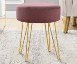 Hairpin Leg Upholstered Ottoman 25 Hairpin Leg Upholstered Ottoman -Home Furniture 810533414 1