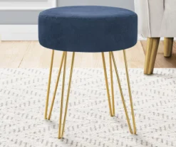 Hairpin Leg Upholstered Ottoman 30 Hairpin Leg Upholstered Ottoman -Home Furniture 810533415 1