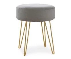 Hairpin Leg Upholstered Ottoman 24 Hairpin Leg Upholstered Ottoman -Home Furniture 810533416 2