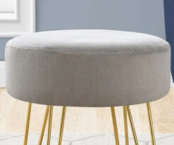 Hairpin Leg Upholstered Ottoman 35 Hairpin Leg Upholstered Ottoman -Home Furniture 810533416 5