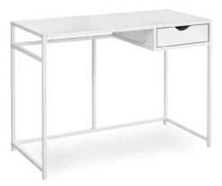 42" Single Drawer Computer Desk 39 42" Single Drawer Computer Desk -Home Furniture 810533429 2