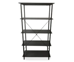 Real Living Rustic 5-Shelf Bookcase 25 Real Living Rustic 5-Shelf Bookcase -Home Furniture 810534675 3