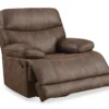 Brown Microfiber Swivel Gliding Recliner 1 Brown Microfiber Swivel Gliding Recliner -Home Furniture 810535760 1