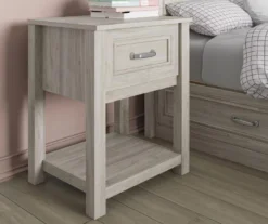Sierra Ridge Levi Light Walnut Nightstand 12 Sierra Ridge Levi Light Walnut Nightstand -Home Furniture 810538118 2