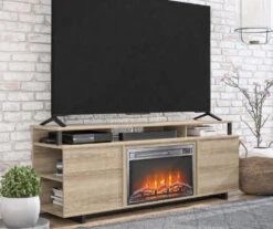 23" Mesh Electric Fireplace Insert 13 23" Mesh Electric Fireplace Insert -Home Furniture 810538190 6