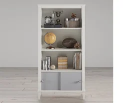 Monarch Hill Poppy Gray & White Bookcase 10 Monarch Hill Poppy Gray & White Bookcase -Home Furniture 810538207 2