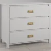 Monarch Hill Haven Dove Gray 3-Drawer Dresser 1 Monarch Hill Haven Dove Gray 3-Drawer Dresser -Home Furniture 810538227 1
