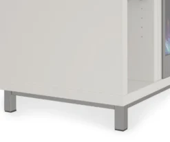 48" Intrepid White Electric Fireplace Console 11 48" Intrepid White Electric Fireplace Console -Home Furniture 810538247 4