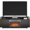 65" Himmel Espresso Electric Fireplace Console 1 65" Himmel Espresso Electric Fireplace Console -Home Furniture 810538249 3