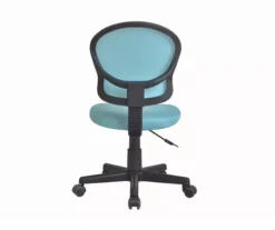 Teal Mesh Office Chair -Home Furniture 810538337 5