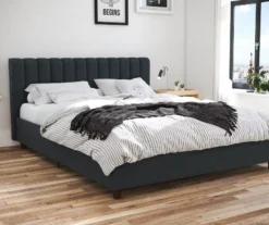 Novogratz Brittany Upholstered Linen Queen Bed 16 Novogratz Brittany Upholstered Linen Queen Bed -Home Furniture 810538411 1