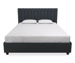 Novogratz Brittany Upholstered Linen Queen Bed 18 Novogratz Brittany Upholstered Linen Queen Bed -Home Furniture 810538411 4