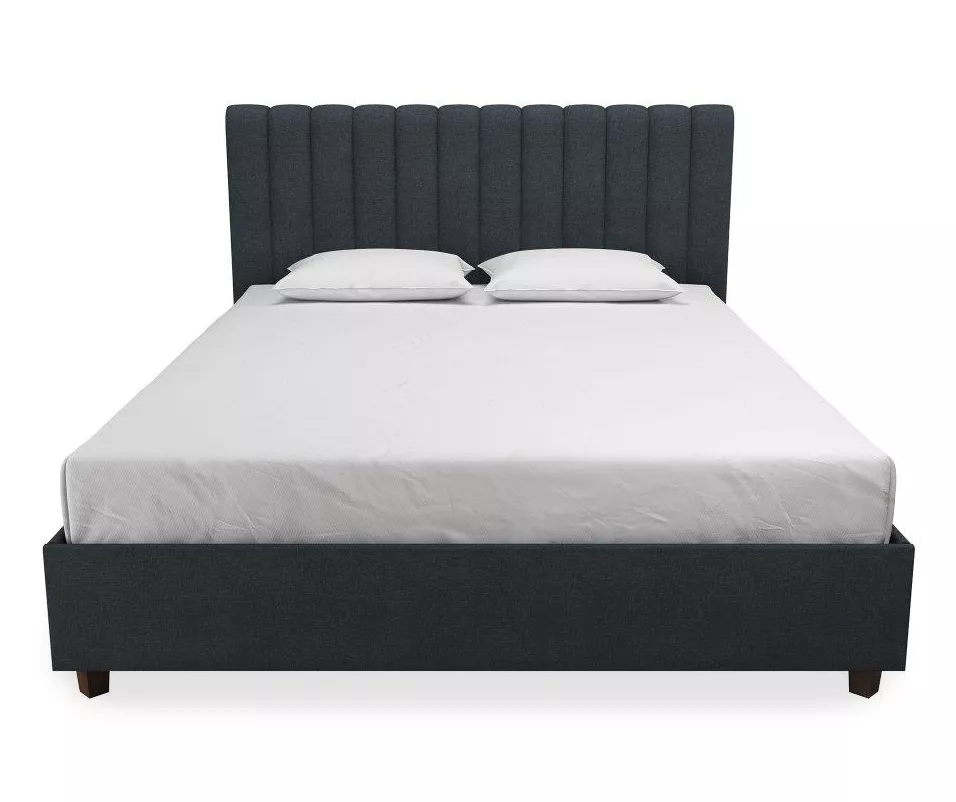 Novogratz Brittany Upholstered Linen Queen Bed 7 Novogratz Brittany Upholstered Linen Queen Bed - Image 5