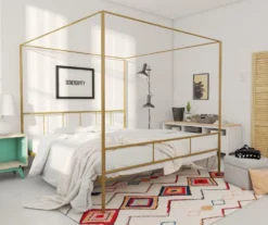 Novogratz Marion Canopy Bed -Home Furniture 810538418 1