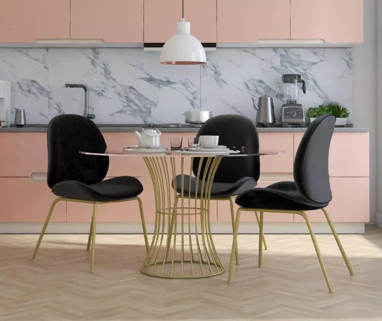 CosmoLiving Astor Velvet Dining Chair 10 CosmoLiving Astor Velvet Dining Chair - Image 8