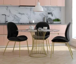 CosmoLiving Astor Velvet Dining Chair 30 CosmoLiving Astor Velvet Dining Chair -Home Furniture 810540993 2