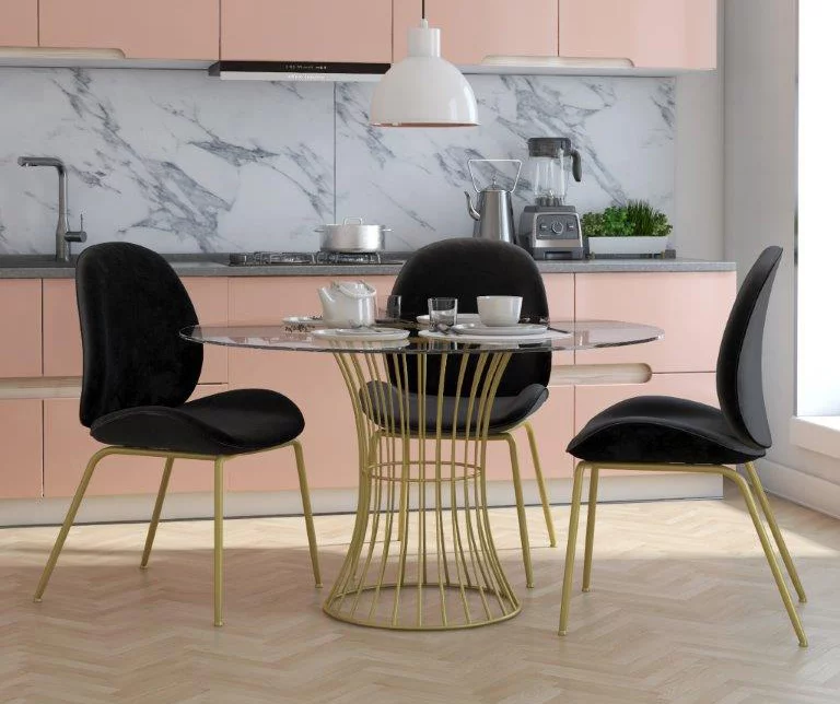 CosmoLiving Astor Velvet Dining Chair 11 CosmoLiving Astor Velvet Dining Chair - Image 9