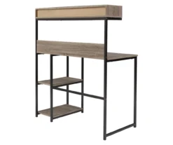Daylicrew 2-Shelf Home Office Desk & Hutch 11 Daylicrew 2-Shelf Home Office Desk & Hutch -Home Furniture 810542286 2