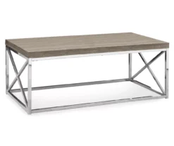 Monarch Metal Coffee Table -Home Furniture 810542479 2