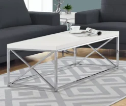 Monarch Metal Coffee Table -Home Furniture 810542483 1