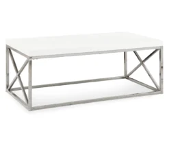 Monarch Metal Coffee Table -Home Furniture 810542483 2