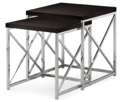 Monarch 2-Piece Nesting Accent Table Set -Home Furniture 810542484 2