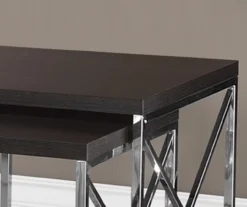 Monarch 2-Piece Nesting Accent Table Set -Home Furniture 810542484 3
