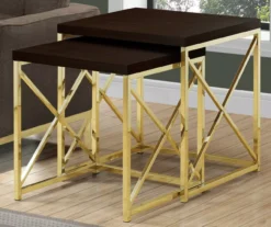 Monarch 2-Piece Nesting Accent Table Set -Home Furniture 810542486 1