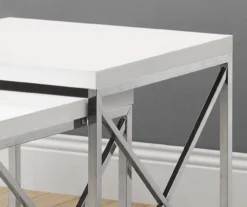 Monarch 2-Piece Nesting Accent Table Set -Home Furniture 810542488 3
