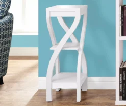 Monarch 3-Tier Twisted Leg Side Table 17 Monarch 3-Tier Twisted Leg Side Table -Home Furniture 810542509 1